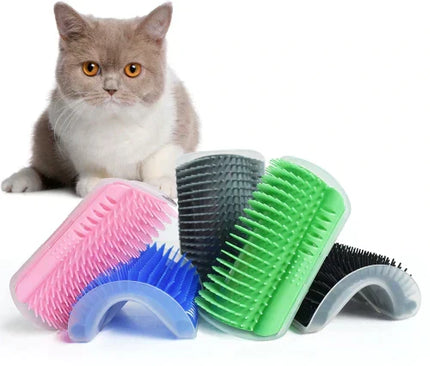 Self-Grooming Pet Hair Brush with Soft Bristles | Easy Clean Tool for Hassle-Free Grooming