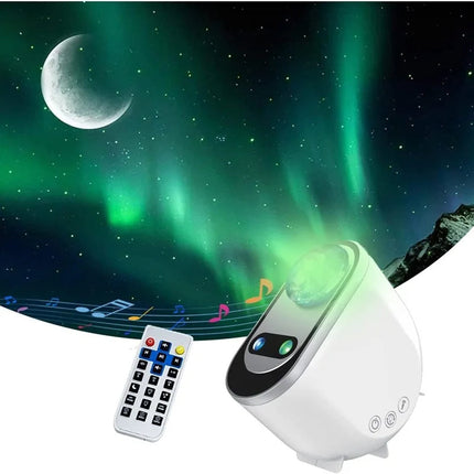 Aurora Borealis Star Projector, Northern Lights Night Light with Adjustable Colors, Brightness and Motion Settings