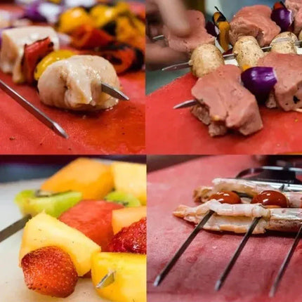 Kabob Skewers for Grilling, Vegetable Skewers and Grilling Accessories – image 12