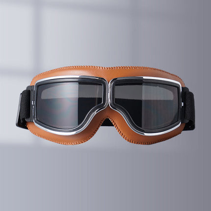 Riding Goggles Over Glasses, Foldable Retro Bike Goggles for Cycling and Hiking – image 14