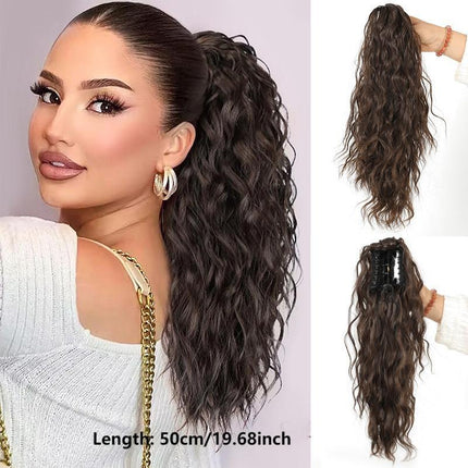 Ponytail Hair Extensions, Synthetic Hair Volume Extension and Hair Piece – image 9