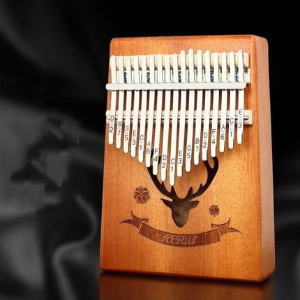 Kalimba Thumb Piano, Natural Wood Finger Piano for Beginners and Kids, 11 Styles Including Acacia, Bamboo and Walnut