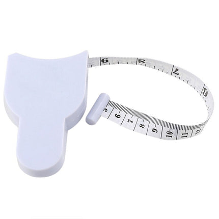 Body Measuring Tape, Retractable Tape Measure with Push Button Auto Retraction for Waist, Fitness and Tailoring Use