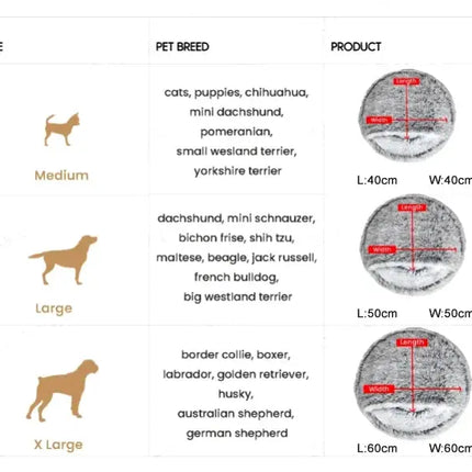 Pet Beds, Washable Pet Cave for Sleeping and Napping – image 12