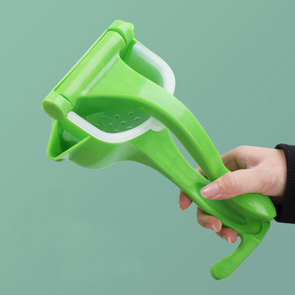 Manual Juice Squeezer, Compact Hand Powered Fruit Juicer for Fresh Juice at Home, Work and Picnics