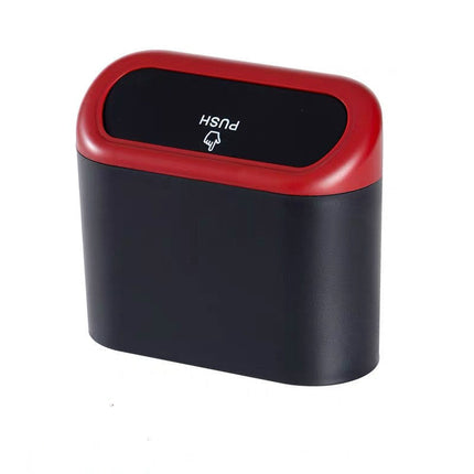 Car Trash Bin with Removable Lid for Wrappers, Tissues and Receipts, 4 Colour Options, for Road Trips