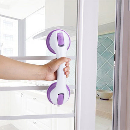 Bathroom Suction Grip Handle, No Drill Non Slip Steadying Grip Assist, Removes Without Damaging Tiles, 4 Colours