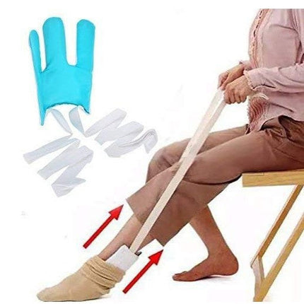 Sock Slider Tool with Ergonomic Handle | Easy On & Off Solution for Comfort