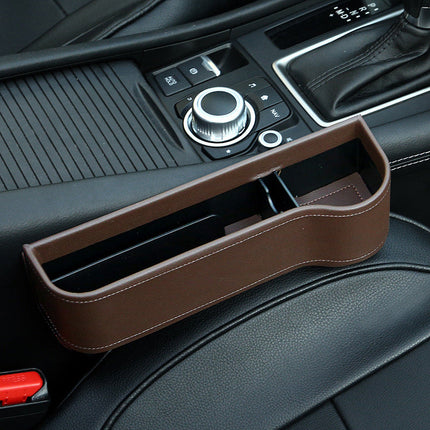 Car Seat Gap Filler Organizer with Cup Holder and Phone Pocket, Left, Right or 2 Pack Pair, 4 Colour Options