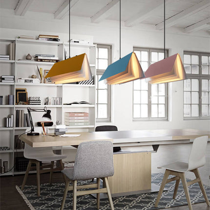 Flying Book Pendant Light with Adjustable Height | Unique Home Decor for Warm Ambient Illumination