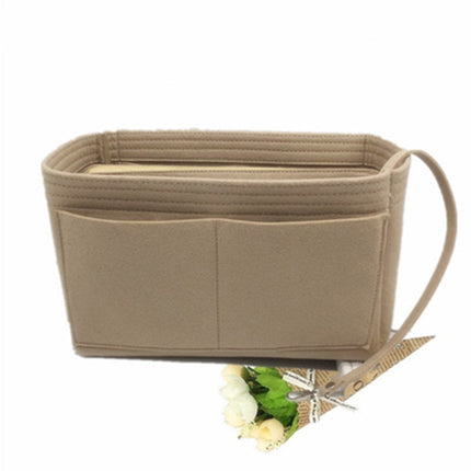 Tote Bag Organizer Insert with Structured Compartments, 4 Sizes S to XL, 10 Colors, Soft Purse Divider for Handbags and Shoulder Bags