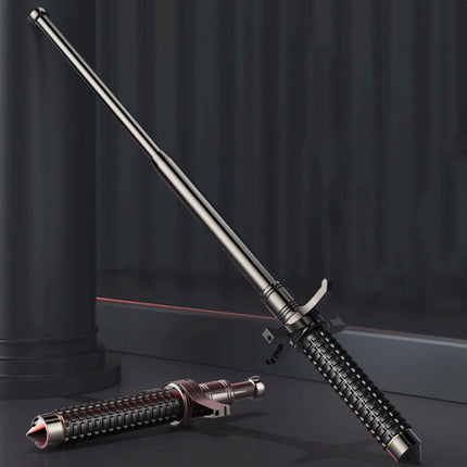 Tactical Self-Defense Hiking Stick with Adjustable Height | Lightweight Trekking Aid for Enhanced Safety