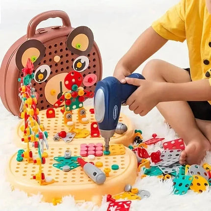 Montessori Toys Construction Drill Set – image 4