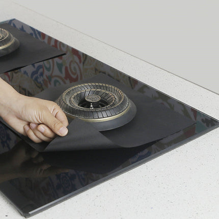 Gas Stove Burner Protector Mats, Non Stick Heat Resistant Hob Covers for Easy Kitchen Cleanup