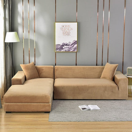 Stretchable Sofa Cover with Anti-Slip Design | Easy Fit for Furniture Protection