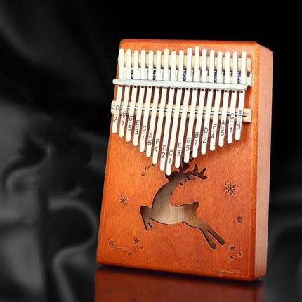 Kalimba Thumb Piano, Natural Wood Finger Piano for Beginners and Kids, 11 Styles Including Acacia, Bamboo and Walnut