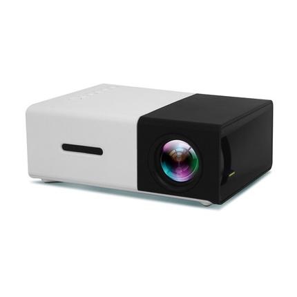 1080P Mini Projector with Built-In Speakers, Portable Full HD Home Theater for Bedroom, Living Room and Backyard Movies