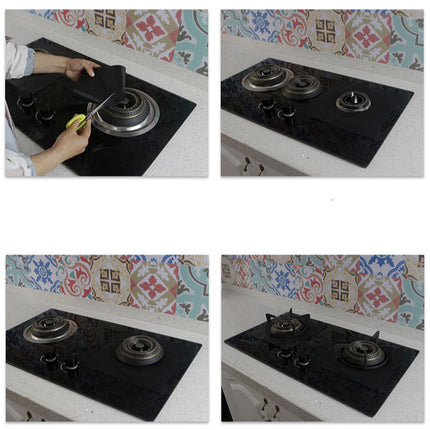 Gas Stove Burner Protector Mats, Non Stick Heat Resistant Hob Covers for Easy Kitchen Cleanup