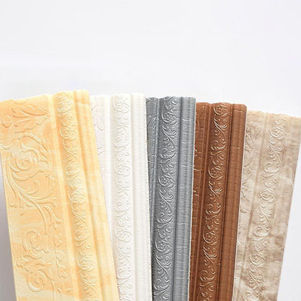 Self-Adhesive Baseboard Trim | Flexible Design for Easy Installation and Clean Finish