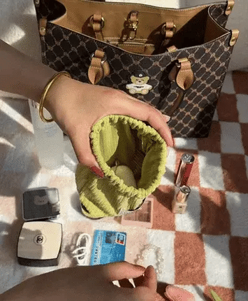Multi-Purpose Accessory Organizer Bag with Waterproof Lining | Versatile Storage for Travel and Home Use