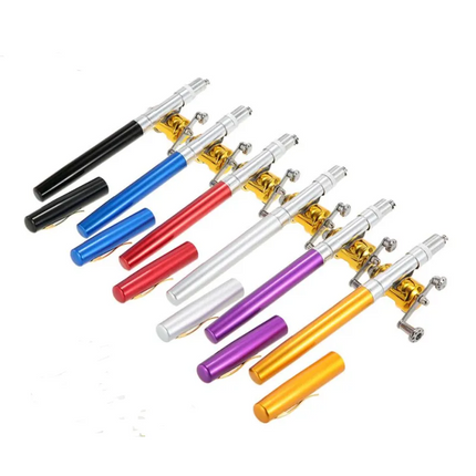 Telescopic Fishing Rod with Lightweight Aluminum Design | Compact, Travel-Friendly Fishing Gear