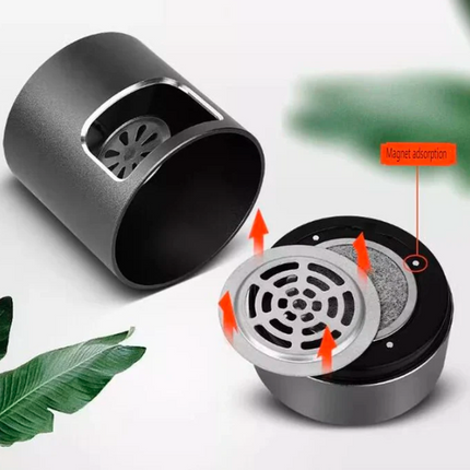 Car Ashtray, Rechargeable Cigarette Ashtray with HEPA Filter – image 6