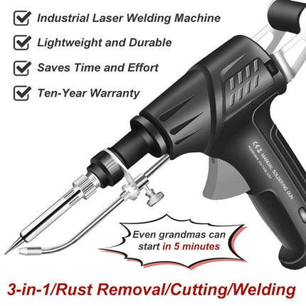 Welding Tool with 20 Second Heat Up, Portable Welder with Ceramic Core, Hot Knife Cutting Tool, Handheld Welder – image 9