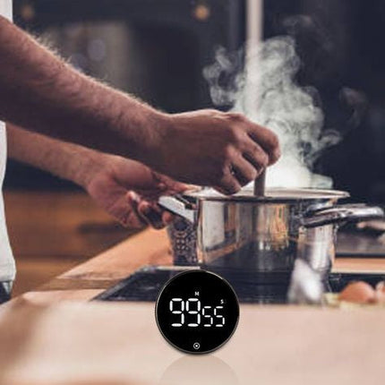 Digital Countdown Timer, Magnetic Kitchen Timer with Loud Alarm