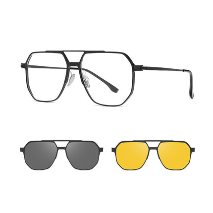 Polarized Snap-On Sunglasses with Magnetic Design | Lightweight Frames for Comfortable Wear