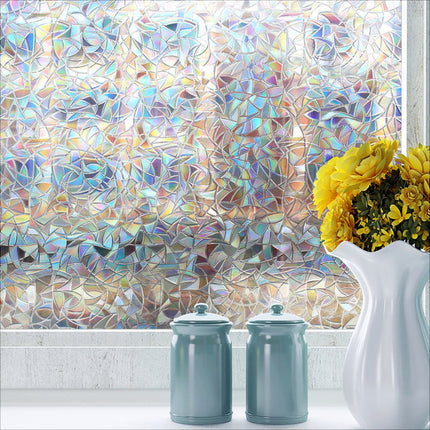 Rainbow Window Film with UV Protection | Decorative Privacy for Homes