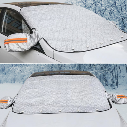 Car Windshield Snow and Ice Cover with Magnetic Hold | All-Weather Protector for Year-Round Clarity