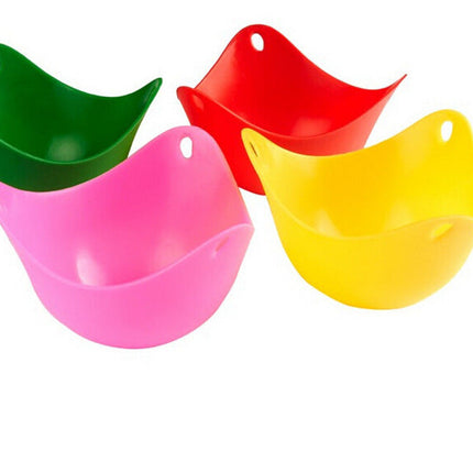 Silicone Egg Poacher Set with Non-Stick Design | Easy Cooking for Perfectly Poached Eggs