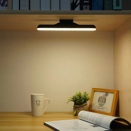 Rechargeable Magnetic LED Desk Lamp, Cordless Dimmable Reading Light with Multiple Brightness Levels and No Drilling