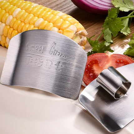 Finger Guard for Cutting, Kitchen Knife Hand Protector for Safe Chopping and Slicing, Adjustable Fit