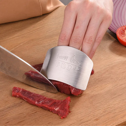 Finger Guard for Cutting, Kitchen Knife Hand Protector for Safe Chopping and Slicing, Adjustable Fit