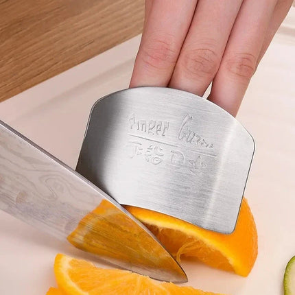 Finger Guard for Cutting, Kitchen Knife Hand Protector for Safe Chopping and Slicing, Adjustable Fit