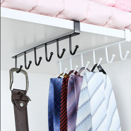 Under-Shelf Storage Hooks with Durable Metal Design | Maximize Space for Organization