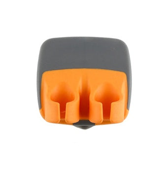 Vegetable Peeler with Adjustable Finger Grip and Shielded Blade, Ergonomic Fruit and Veg Peeler, Dishwasher Safe