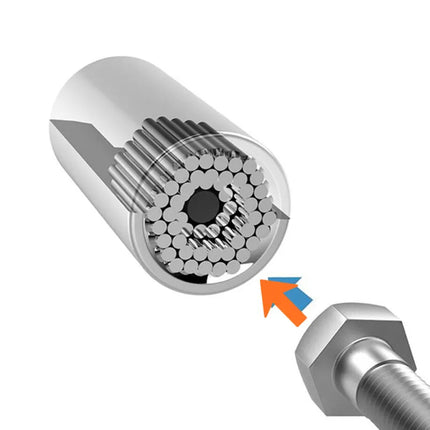 Universal Socket Wrench Tool with Flexible Grip | Versatile Design for Easy Repairs