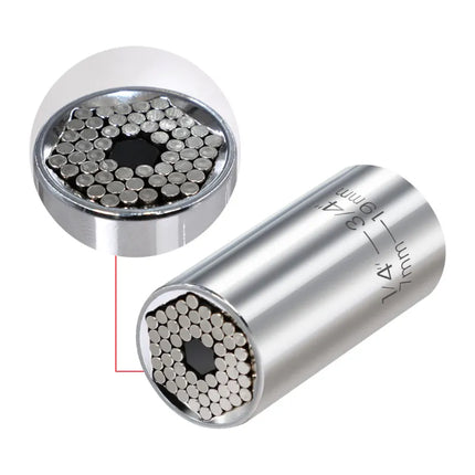 Universal Socket Wrench Tool with Flexible Grip | Versatile Design for Easy Repairs