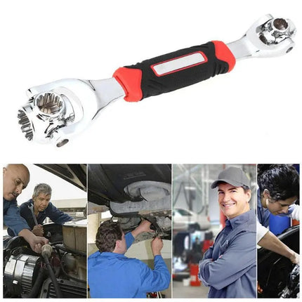 Adjustable Faucet Wrench, Extra Long Multi Size Plumbing Tool for Tight Spaces Under Sinks, Fits 99% of Faucet Nuts