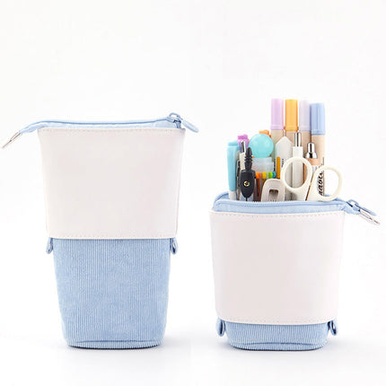 Pop-Up Desk Organizer with Adjustable Compartments | Compact Storage for Easy Access