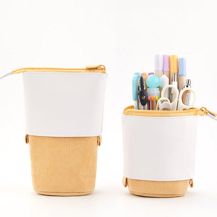 Pop-Up Desk Organizer with Adjustable Compartments | Compact Storage for Easy Access