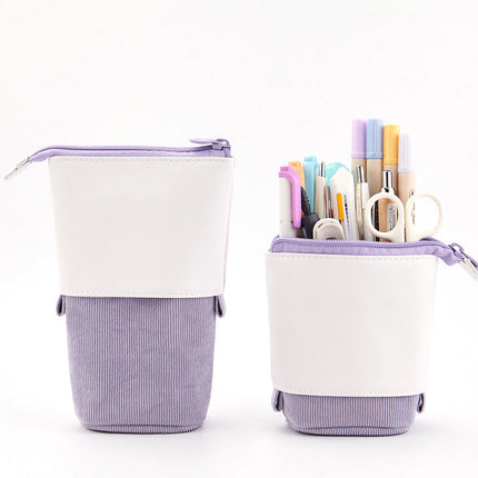 Pop-Up Desk Organizer with Adjustable Compartments | Compact Storage for Easy Access