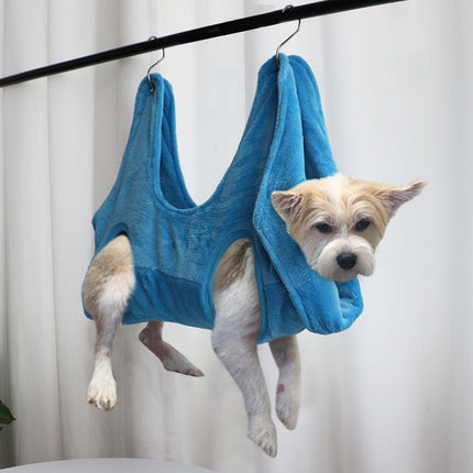 Pet Grooming Hammock with Adjustable Straps & Durable Fabric | Safe and Comfortable for Easy Grooming