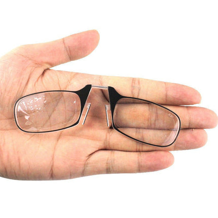 Folding Keychain Reading Glasses, Slim Pocket Readers in 1.0x to 3.0x Magnification for Menus, Labels and Small Print