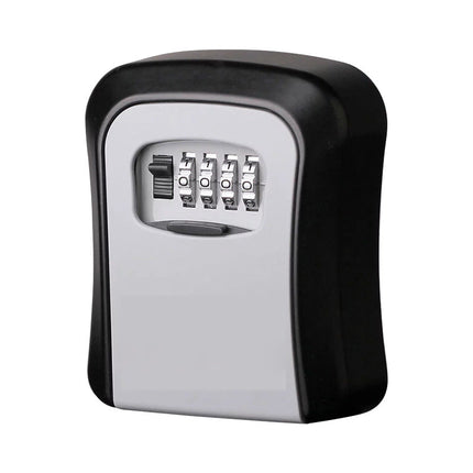 4-Digit Combination Key Lock Box with Weatherproof Design | Secure Storage for Home and Vehicle Keys