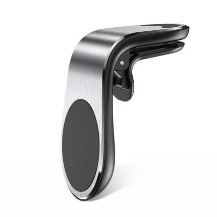 Magnetic Car Phone Holder with Rotating Head, Twists to Landscape for Maps or Portrait for Calls in Seconds