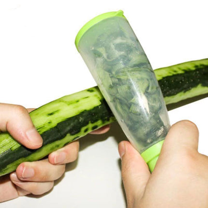Versatile Vegetable Peeler with Built-in Storage | Ergonomic Design for Effortless Vegetable Prep