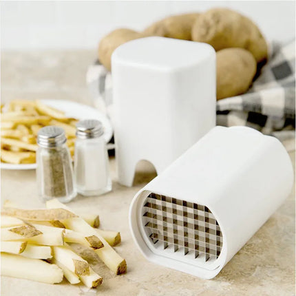 Vegetable Slicer for Fries and Veggie Sticks, Press Down Cutter for Potato, Carrot, Cucumber, Zucchini